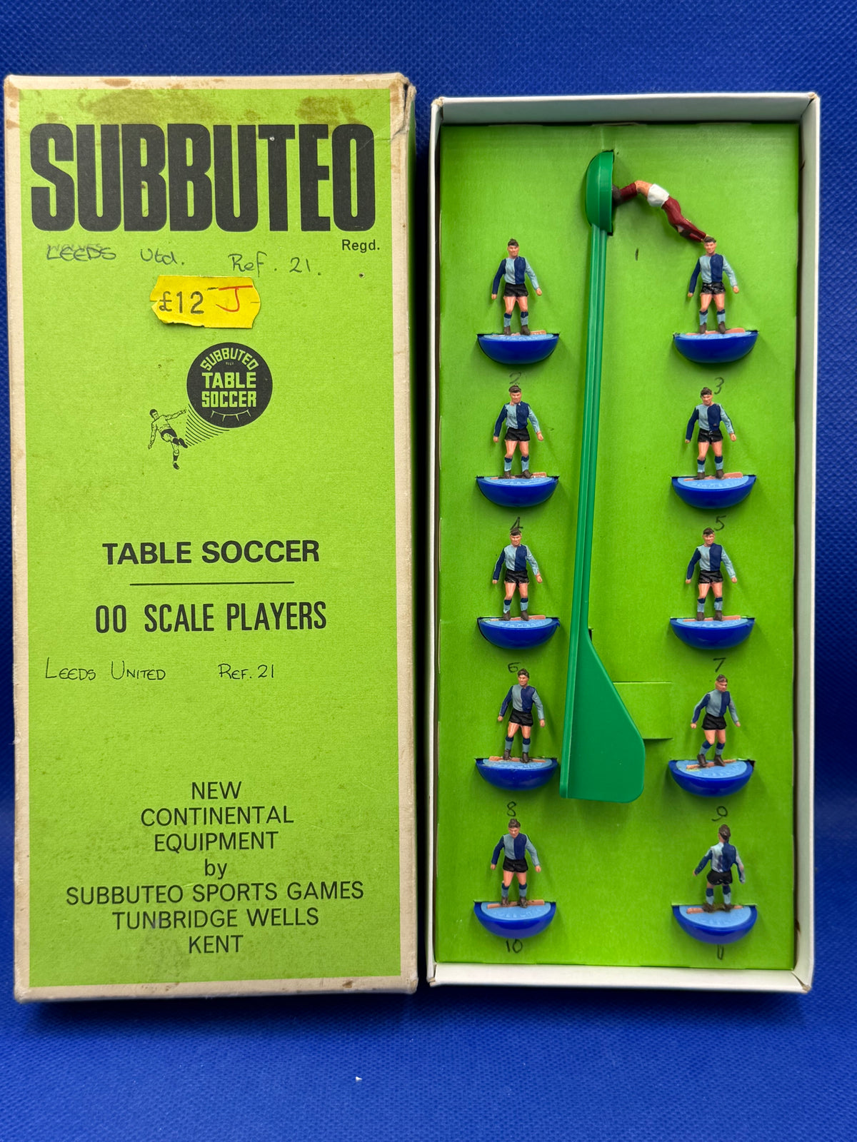 Subbuteo squadra hw Bishop Aukland ref 033
