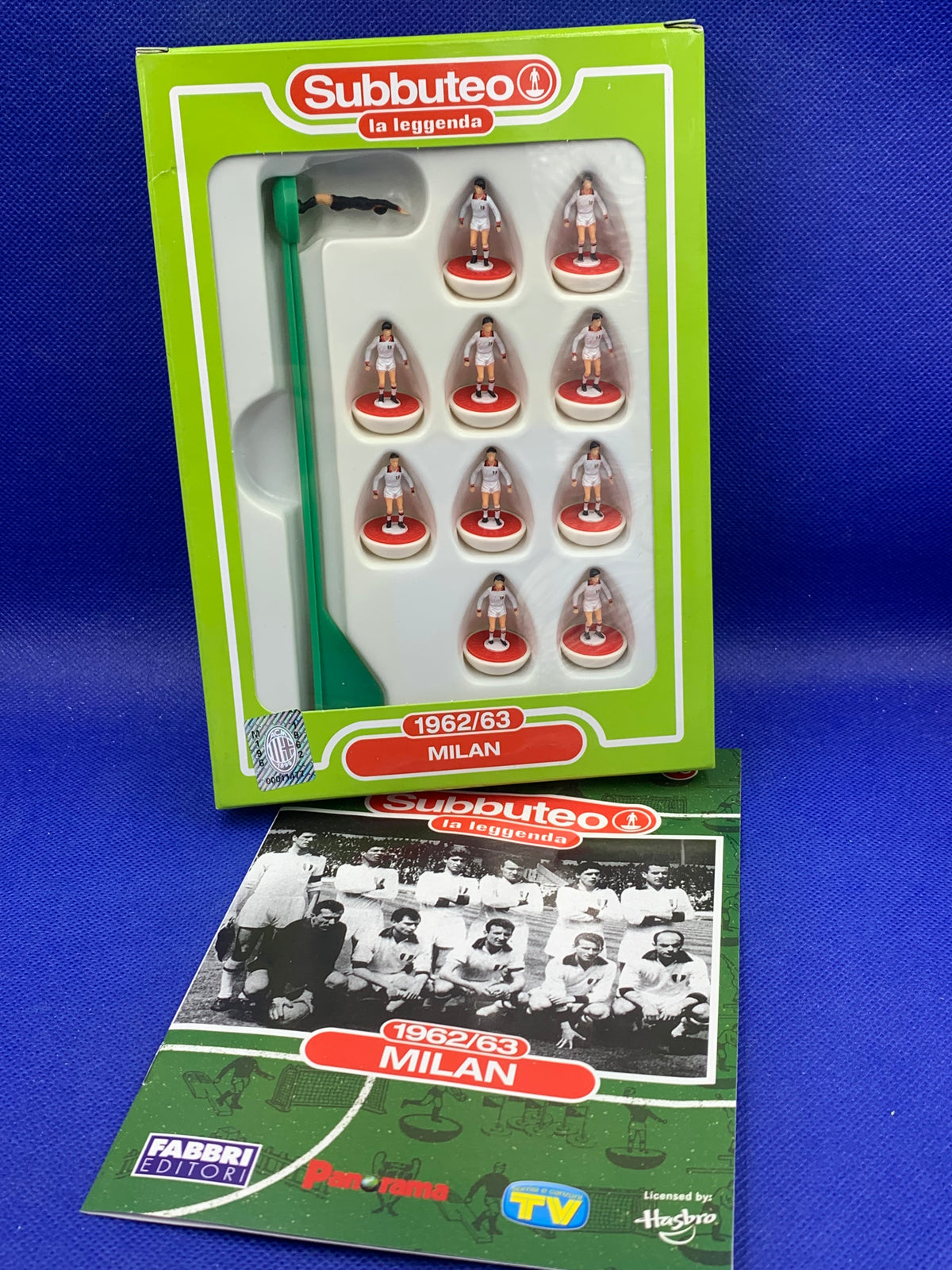Subbuteo squadra lw Leggenda Milan 1962-63 con libretto