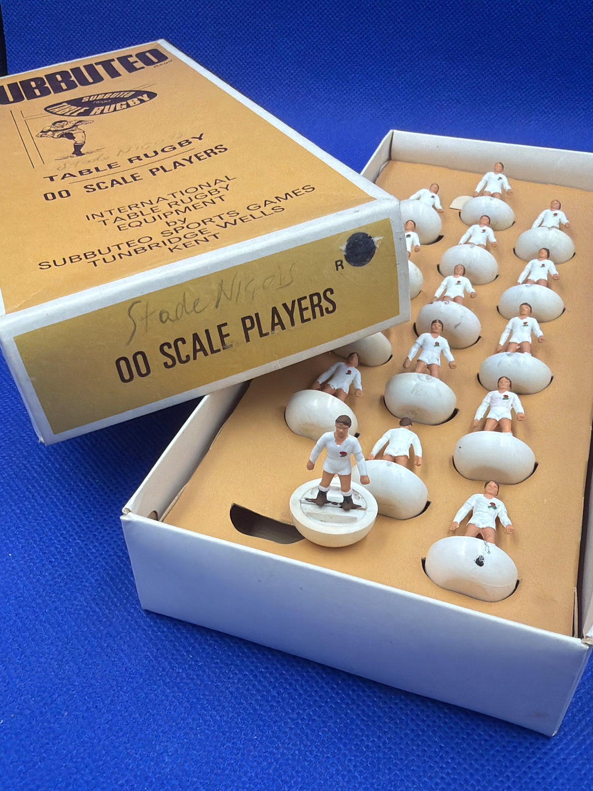 Subbuteo rugby team England r2 ritoccata