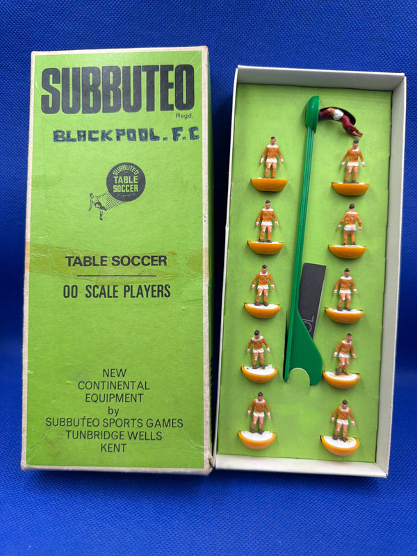 Subbuteo squadra hw Blackpool ref 013