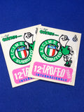 Subbuteo adesivo 12o trofeo internazionale Guerin Sportivo 1989