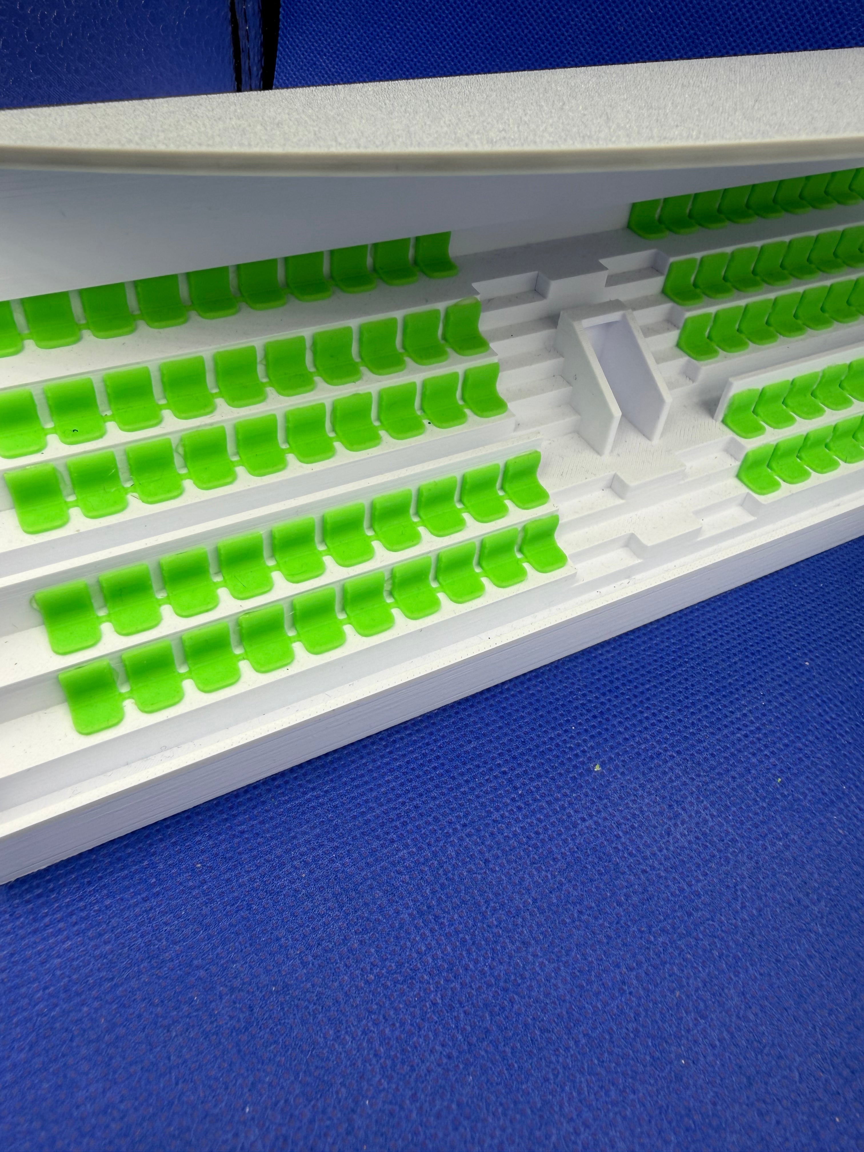 Subbuteolab coppia tribune coperte - 3d
