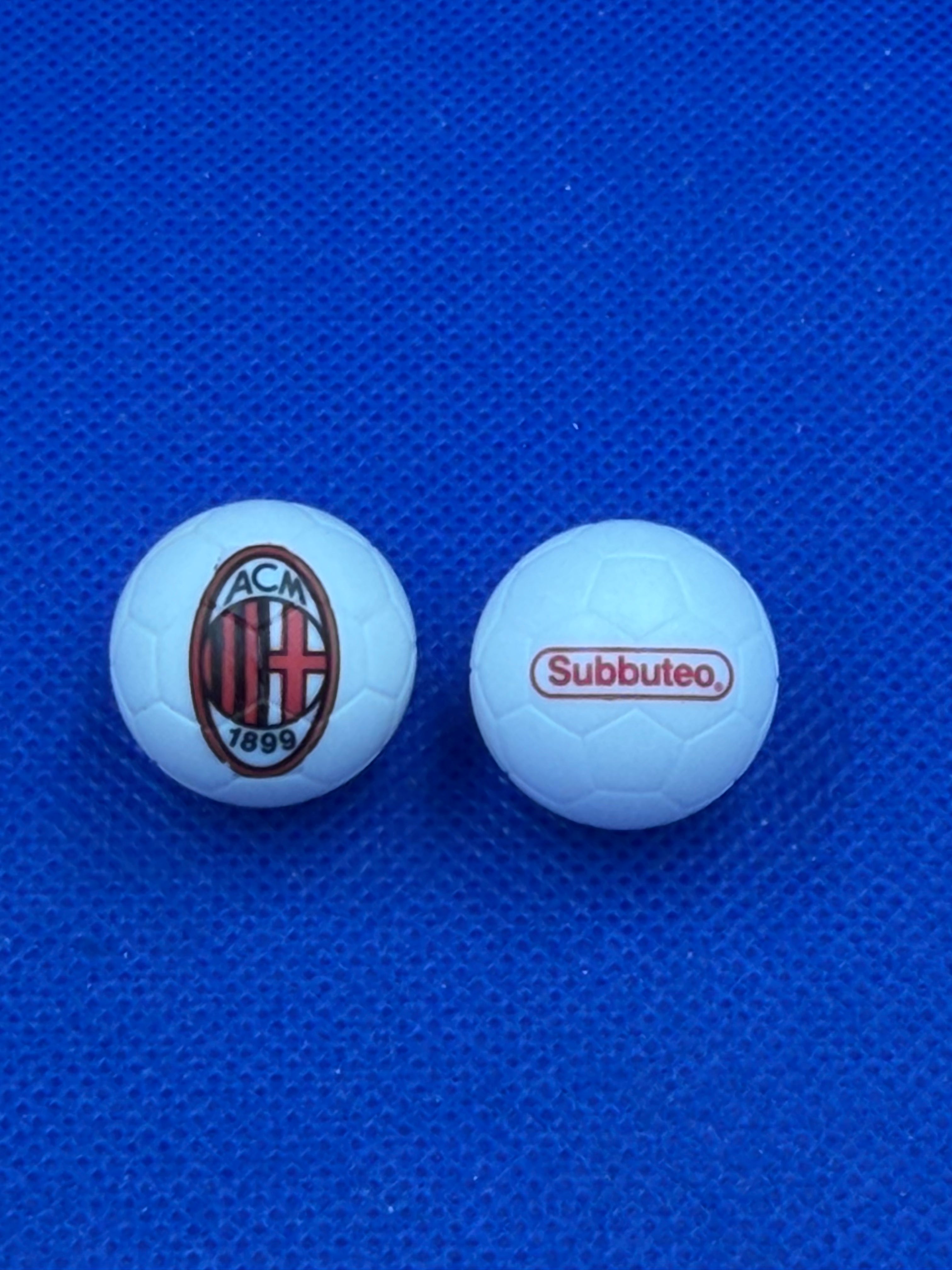 Subbuteo pallone Milan bianco