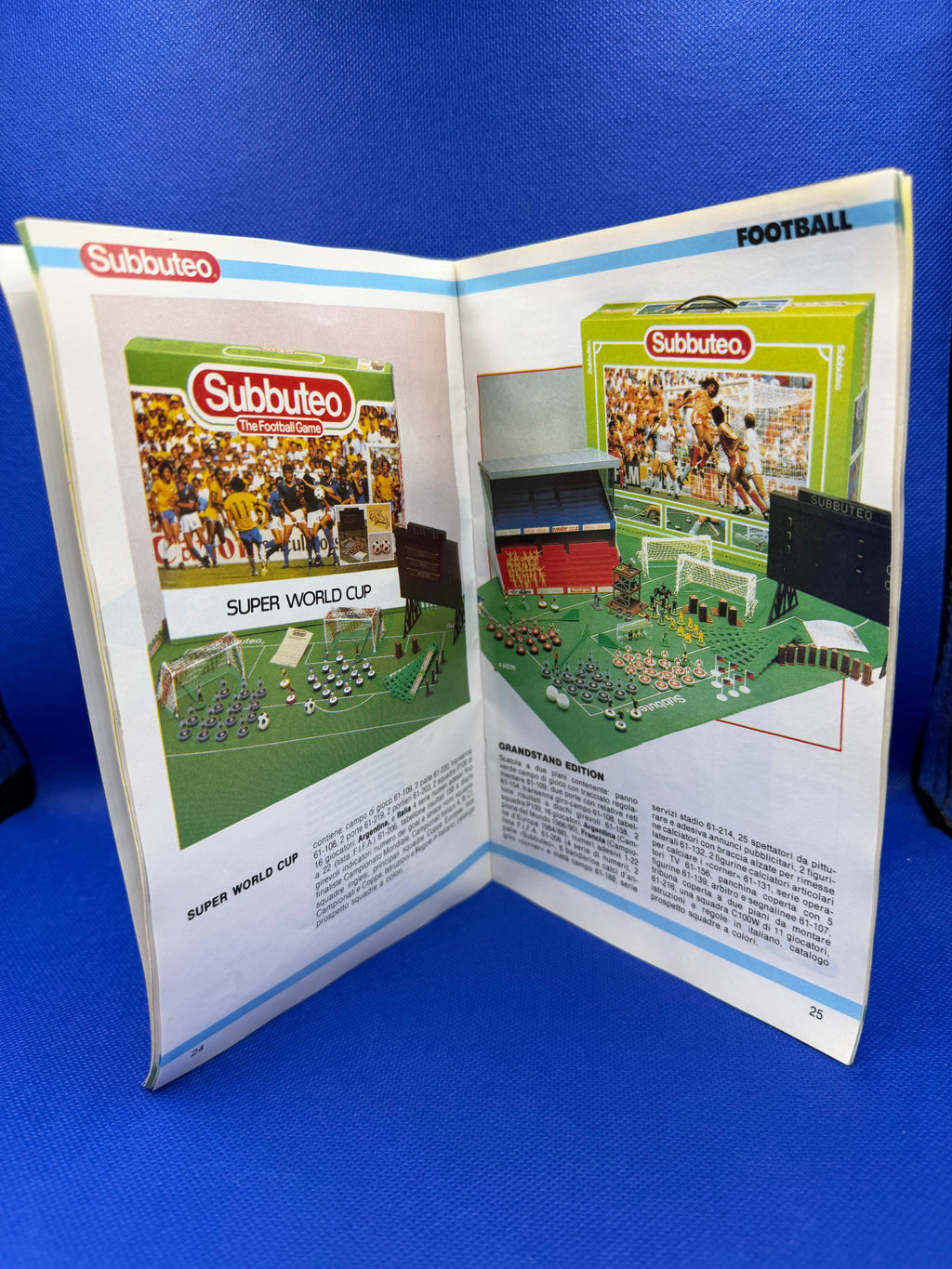 Subbuteo catalogo 1990/91