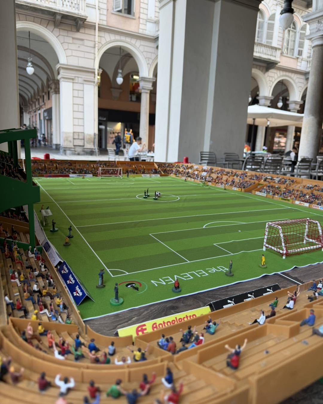 Il Cuore del Subbuteo sotto i Portici