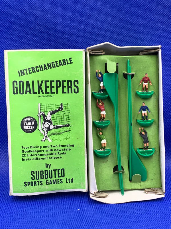 Subbuteo set portieri intercambiabili hw c133