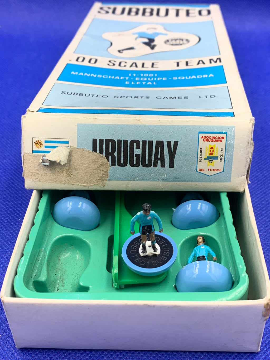 Subbuteo squadra lw Uruguay special box