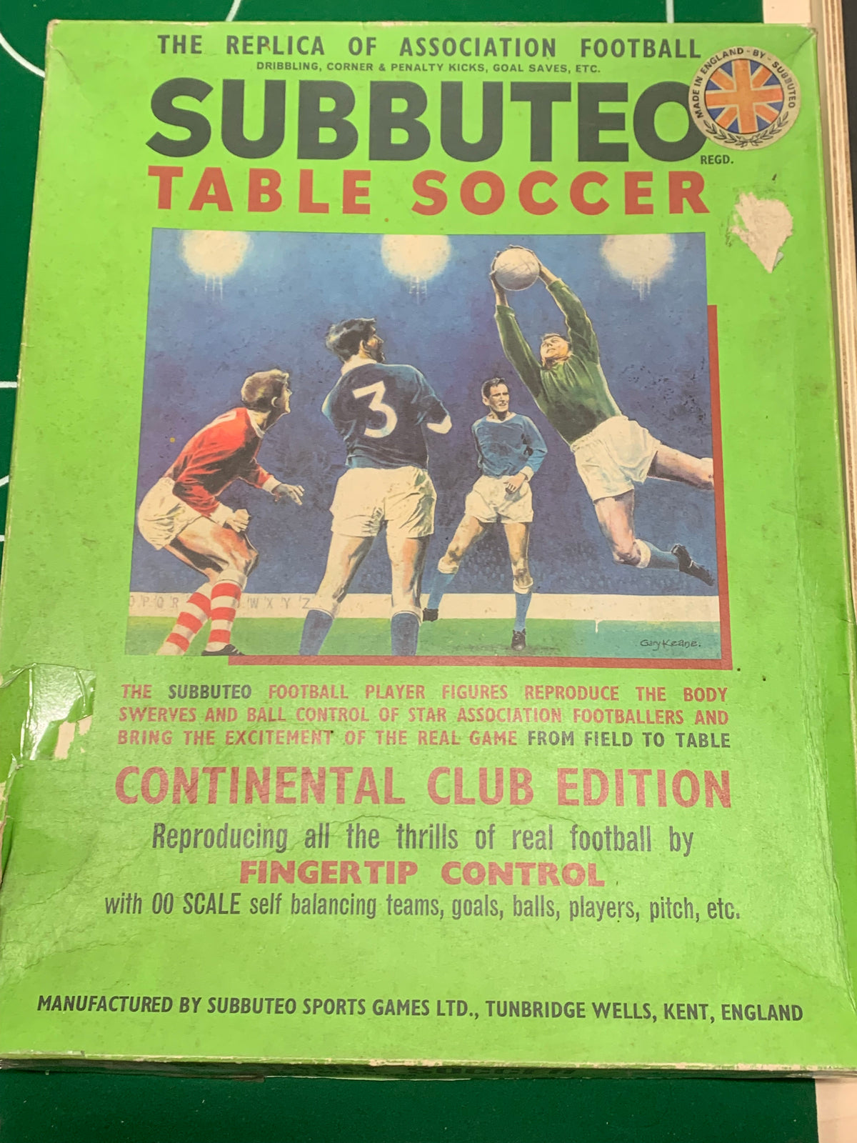 Subbuteo Continental Club Edition