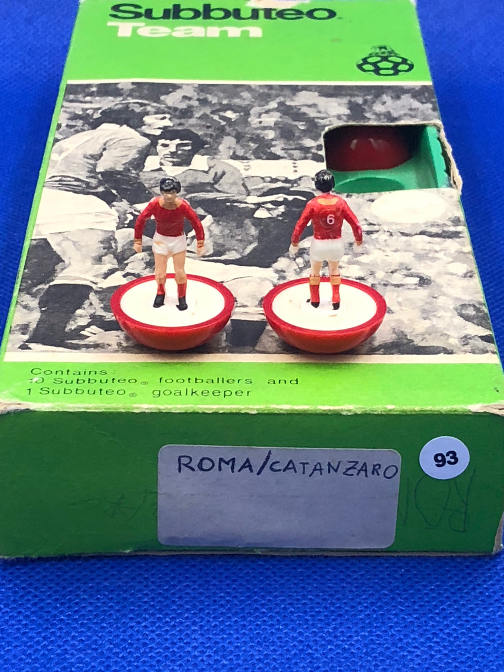 Subbuteo squadra lw Roma ref 093