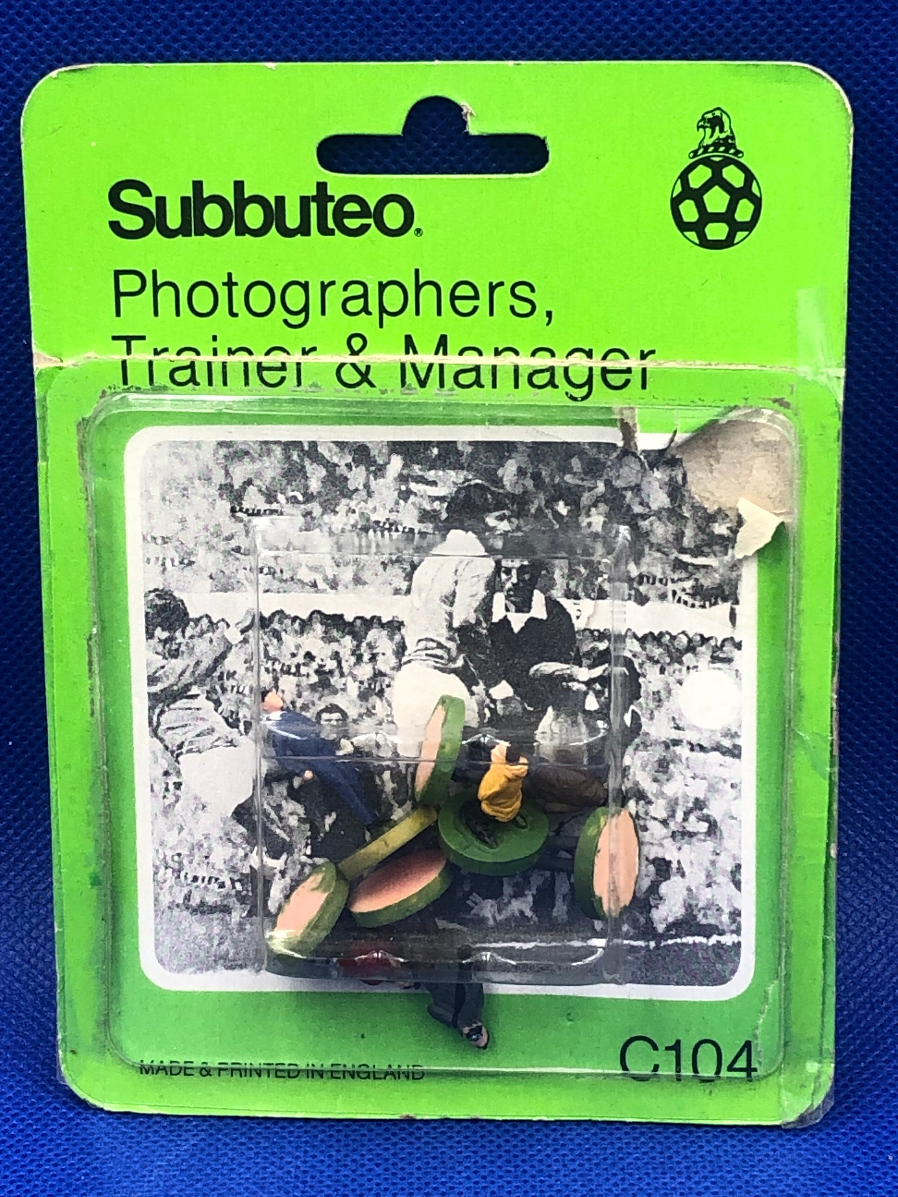 Subbuteo blister 6 personaggi stadio C104