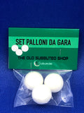 Subbuteolab blister 3 Palloni da Gara Bianchi