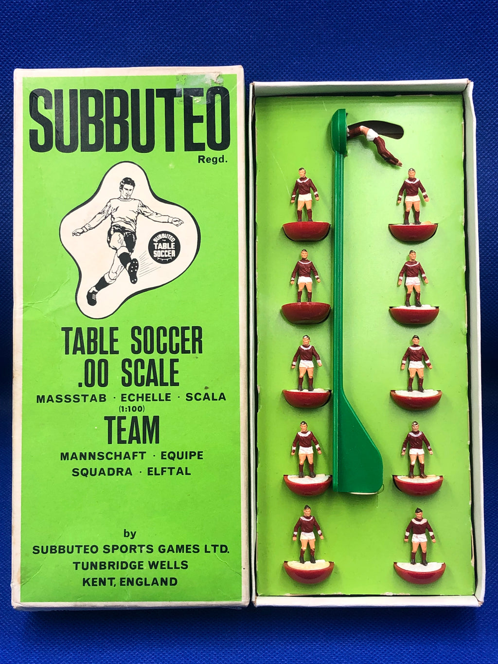 Subbuteo squadra HW Valenciennes ref 150