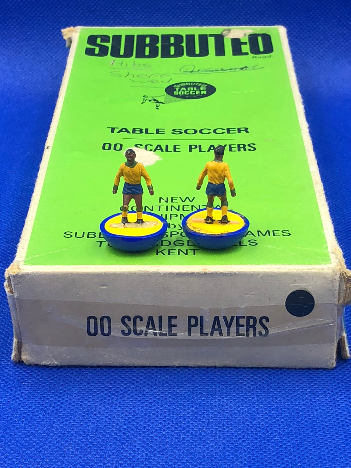 Subbuteo squadra hw Brasile ref 050 - Basi Blu/Giallo