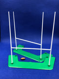 Subbuteolab Rugby kit Coppia Porte + Pallone