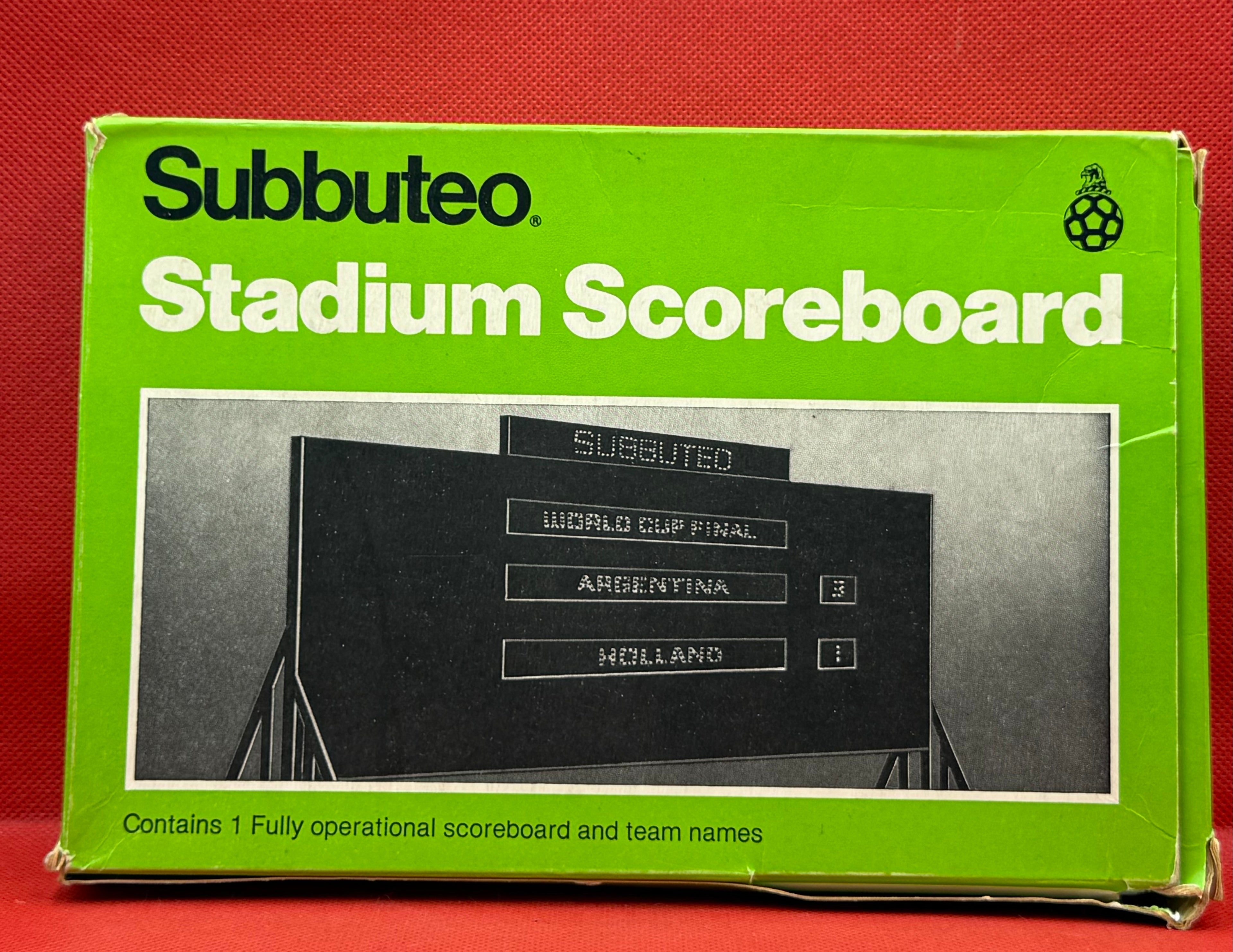 Subbuteo tabellone segnapunti C158