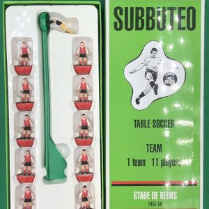 Subbuteo squadra base HW Stade de Reims serie 'La Leggenda Vintage Edition'