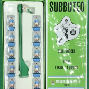 Subbuteo squadra base HW Manchester City serie 'La Leggenda Vintage Edition'