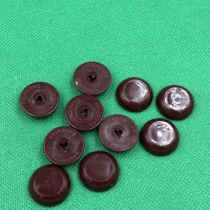 Subbuteo kit 10 basi originali Hasbro Semipiatte Amaranto