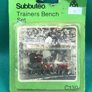 Subbuteo blister Panchina con personaggi C139