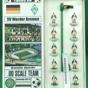 Santiago squadra base HW Werder Bremen 1975/76 - Dipinta A Mano