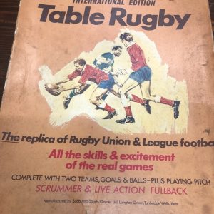 Subbuteo Rugby Set Box International Edition