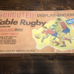 Subbuteo set Box Rugby Display Edition Seven-A-Side